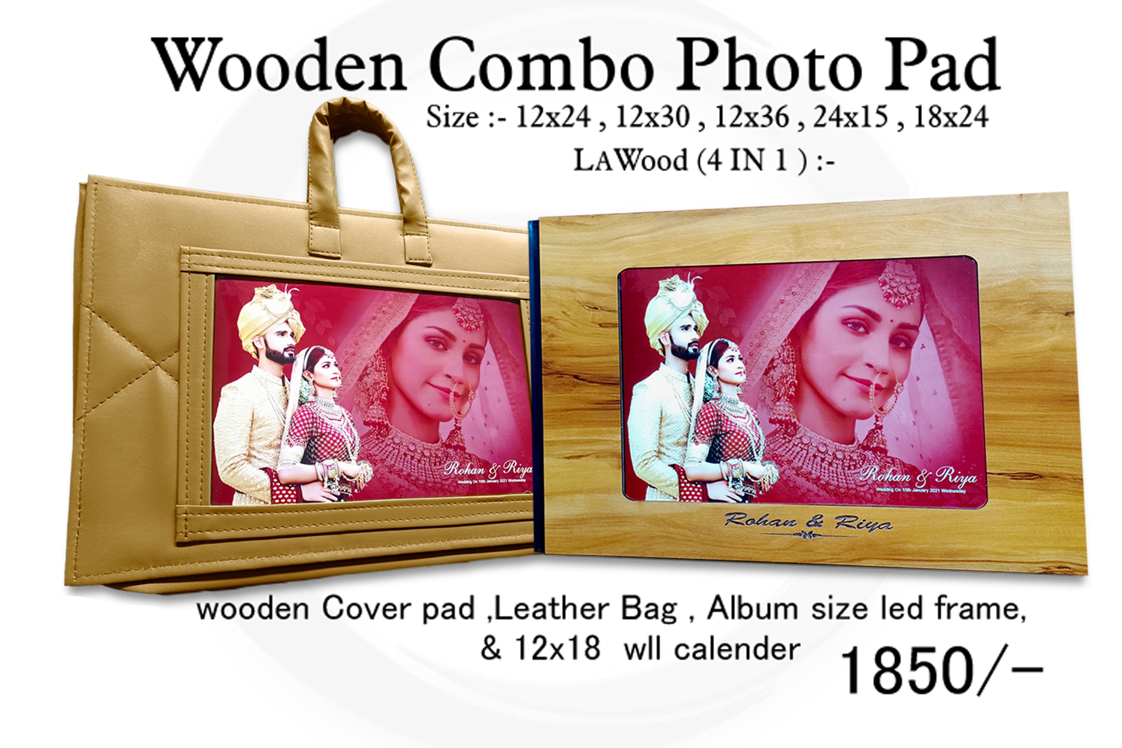Wooden LAWood 4-in-1 Combo Package